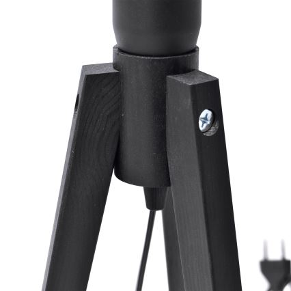 Stolná lampa ALBA 1xE27/15W/230V krémová/borovica
