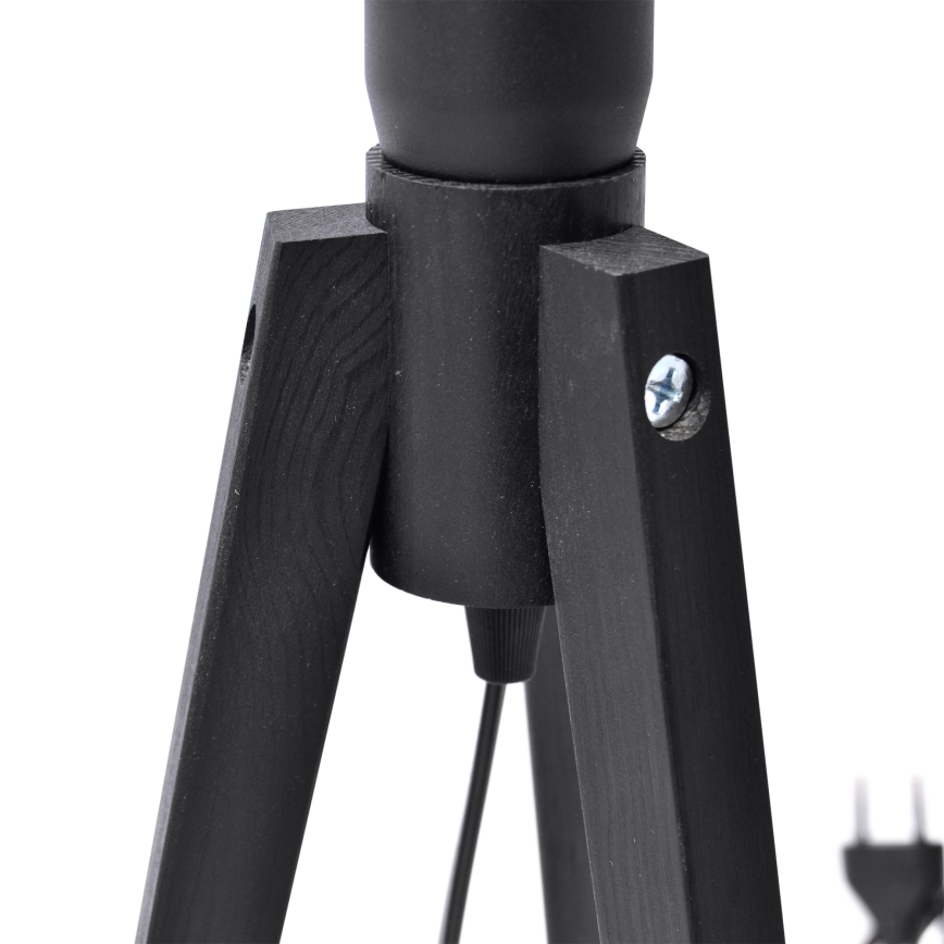 Stolná lampa ALBA 1xE27/15W/230V krémová/borovica