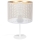 Stolná lampa ALDO 1xE27/60W/230V biela