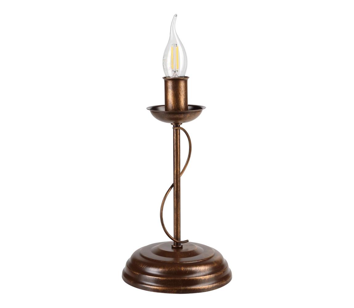 Stolná lampa ANTON 1xE14/60W/230V bronzová LN-1.294/BRĄZ