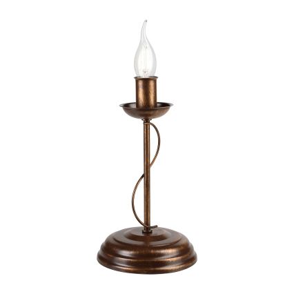 Stolná lampa ANTON 1xE14/60W/230V bronzová