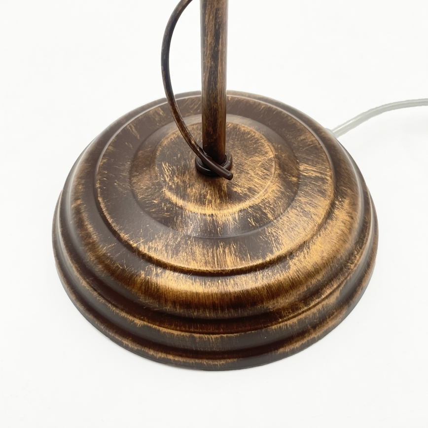 Stolná lampa ANTON 1xE14/60W/230V bronzová