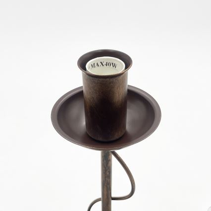 Stolná lampa ANTON 1xE14/60W/230V bronzová