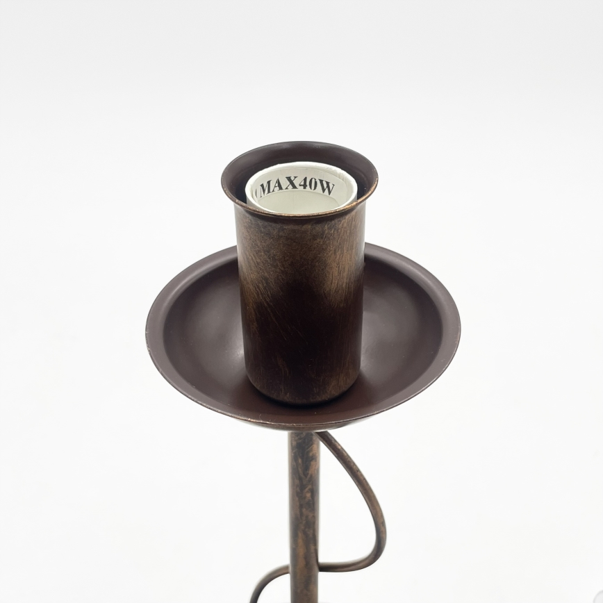 Stolná lampa ANTON 1xE14/60W/230V bronzová