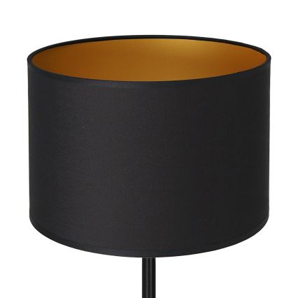 Stolná lampa ARDEN 1xE27/60W/230V pr. 25 cm čierna/zlatá