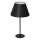 Stolná lampa ARDEN 1xE27/60W/230V pr. 30 cm čierna/biela