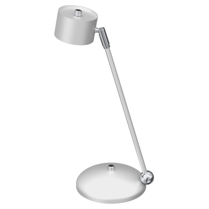 Stolná lampa ARENA 1xGX53/11W/230V biela/lesklý chróm
