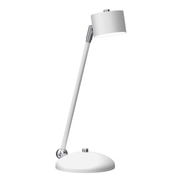 Stolná lampa ARENA 1xGX53/11W/230V biela/lesklý chróm