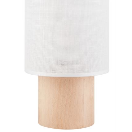 Stolná lampa ARI TABLE 1xE27/60W/230V biela/buk