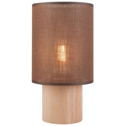 Stolná lampa ARI TABLE 1xE27/60W/230V hnedá/buk