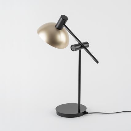 Stolná lampa ARTIS 1xE14/40W/230V čierna/zlatá