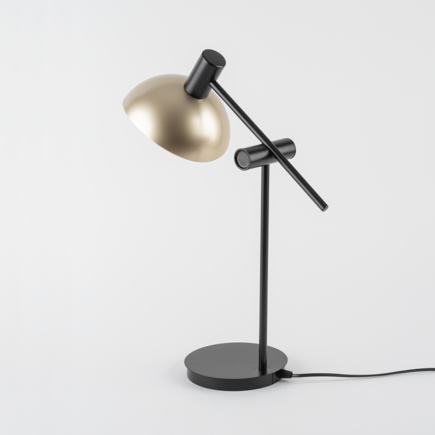 Stolná lampa ARTIS 1xE14/40W/230V čierna/zlatá