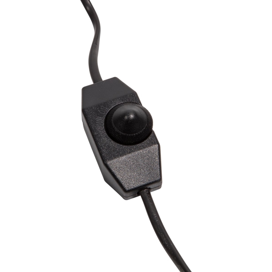 Stolná lampa ASEL 1xE27/25W/230V mramor šedá/hnedá