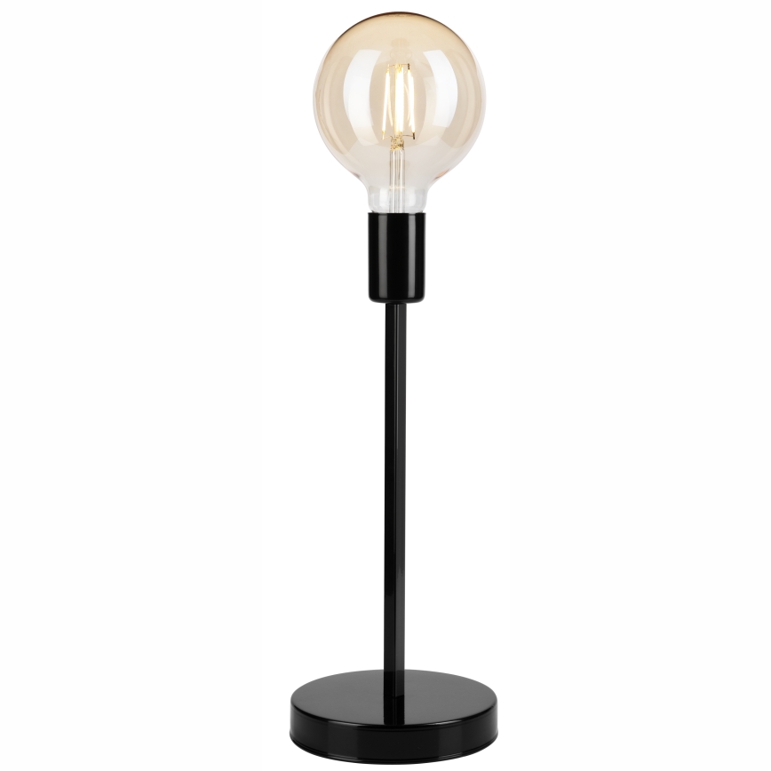 Stolná lampa ASTRID 1xE27/60W/230V lesklá čierna
