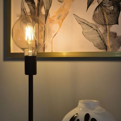Stolná lampa ASTRID 1xE27/60W/230V matná čierna
