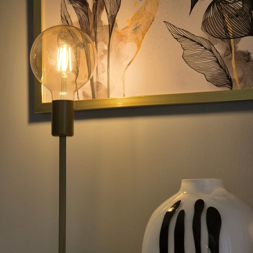 Stolná lampa ASTRID 1xE27/60W/230V zlatá