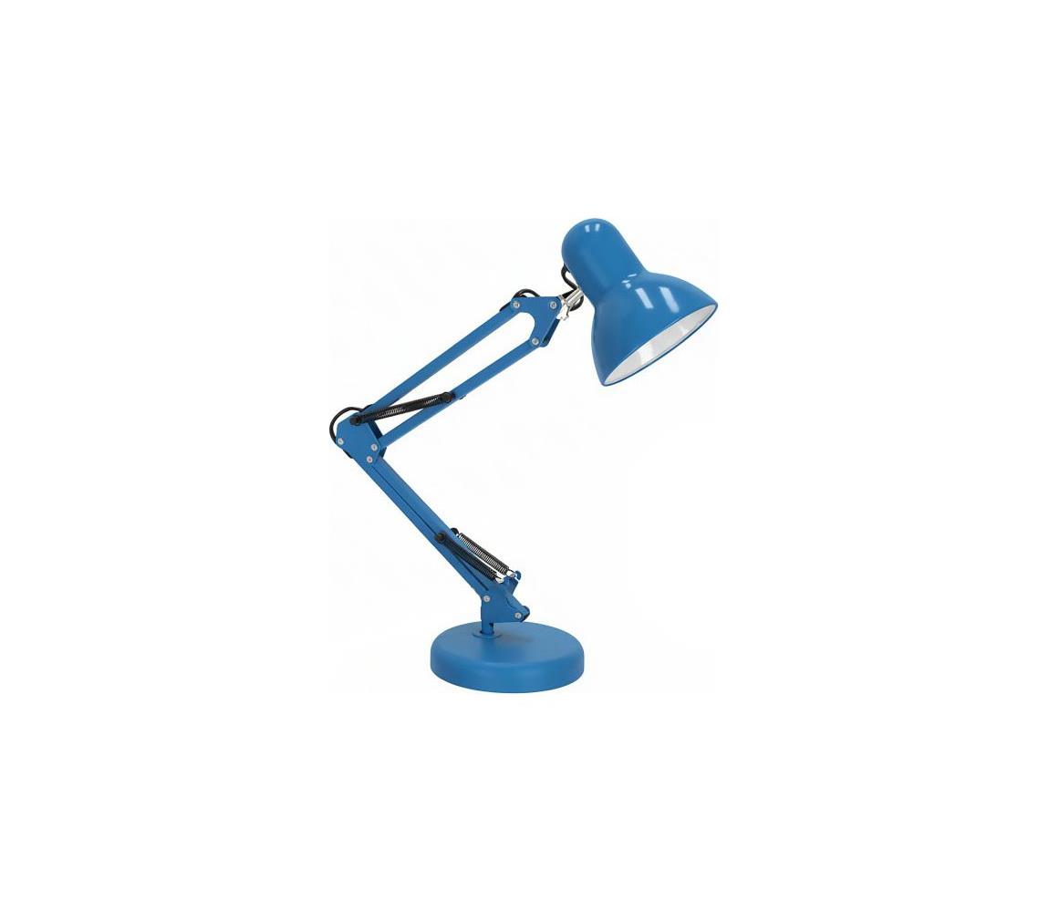 Stolná lampa AURIQ 1xE27/60W/230V modrá 004827