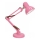 Stolná lampa AURIQ 1xE27/60W/230V ružová