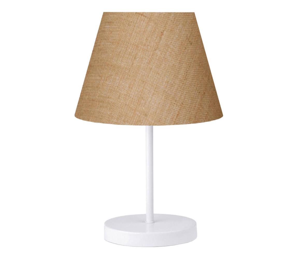 Stolná lampa AYD 1xE27/40W/230V hnedá/biela 780SGN2547