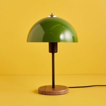 Stolná lampa AYD 1xE27/40W/230V zelená/hnedá