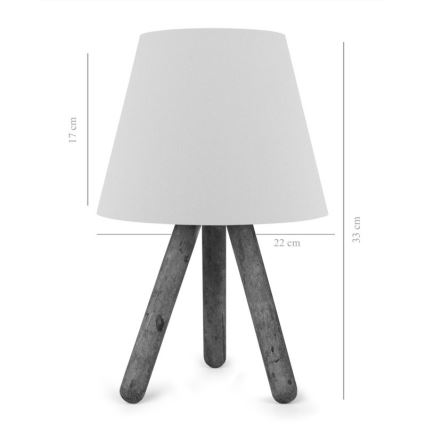 Stolná lampa AYD 1xE27/60W/230V béžová