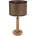 Stolná lampa BENITA 1xE27/60W/230V 48 cm hnedá/dub