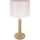 Stolná lampa BENITA 1xE27/60W/230V 48 cm krémová/dub