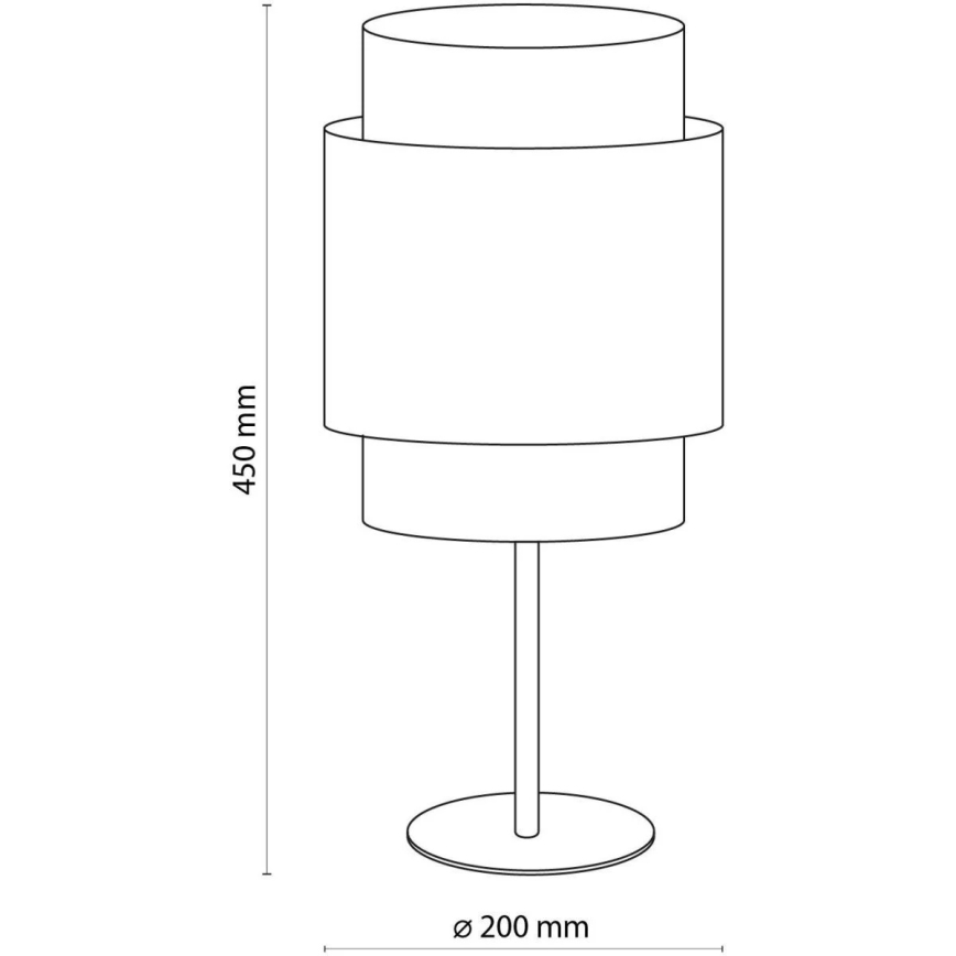 Stolná lampa BOHO 1xE27/15W/230V čierna/ratan