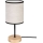Stolná lampa BOHO 1xE27/25W/230V dub