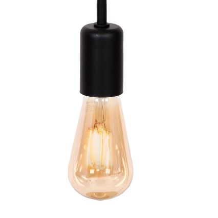 Stolná lampa BRENDA 1xE27/60W/230V čierna