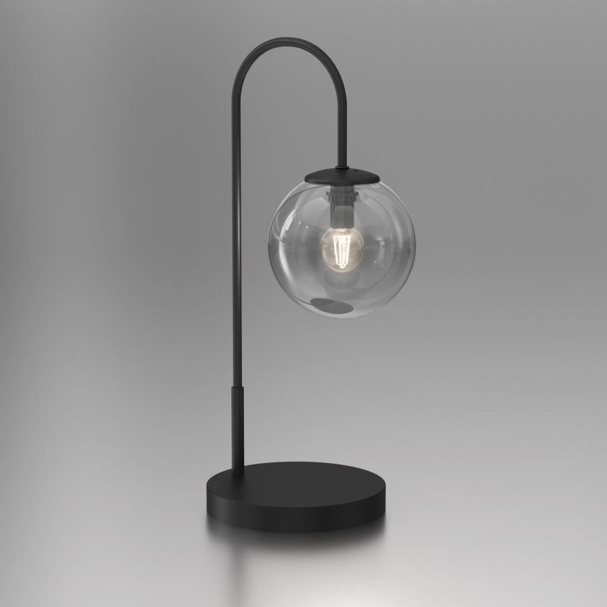 Stolná lampa CAMBRIDGE 1xE14/60W/230V čierna