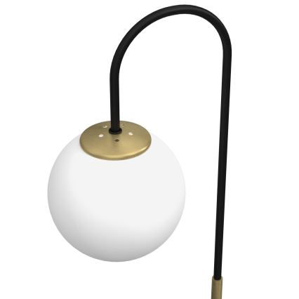 Stolná lampa CAMBRIDGE 1xE14/60W/230V čierna/mosadz