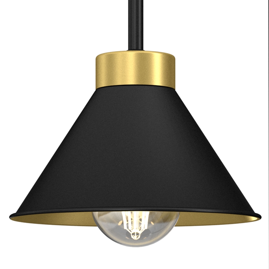 Stolná lampa DEMET 1xE27/15W/230V čierna/zlatá