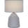 Stolná lampa DOLLY 1xE27/25W/230V sivá
