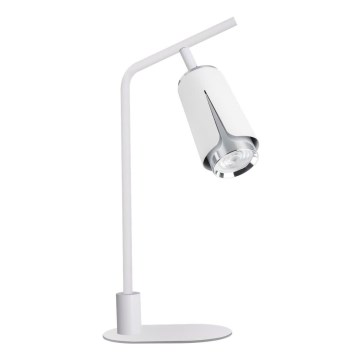 Stolná lampa FLOWER 1xGU10/8W/230V biela