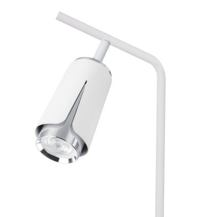 Stolná lampa FLOWER 1xGU10/8W/230V biela