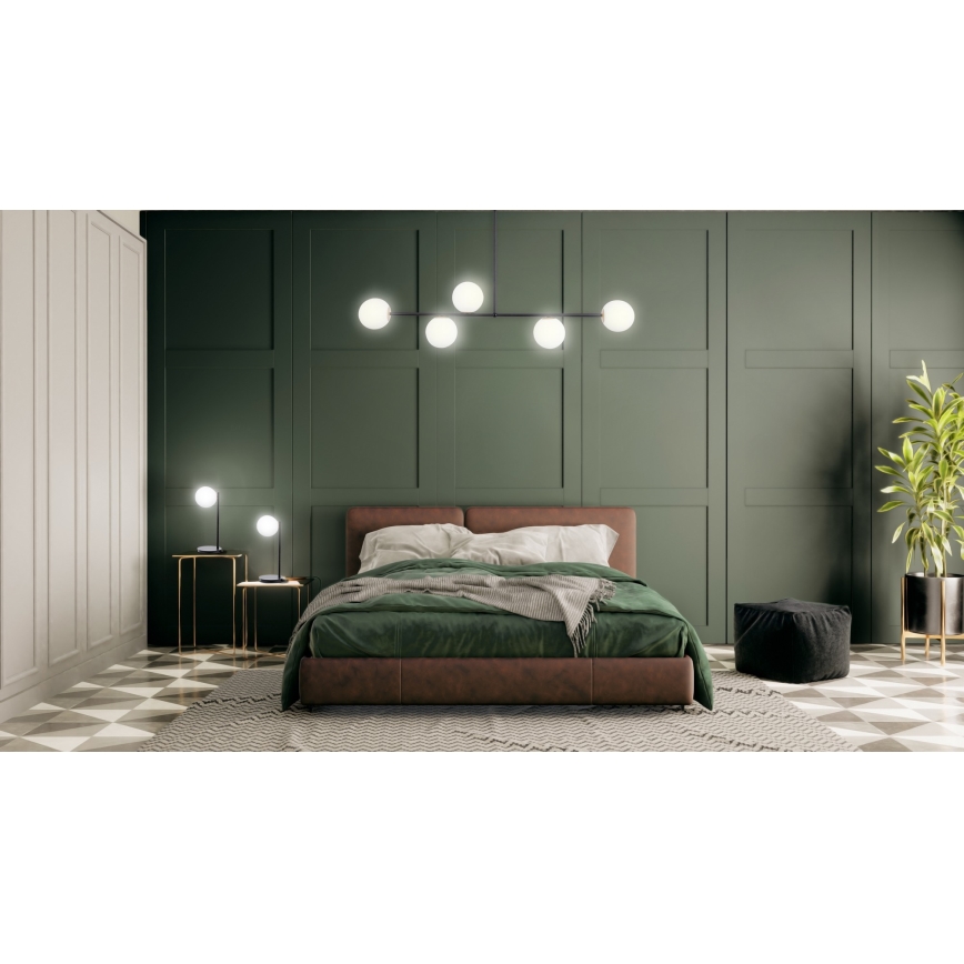 Stolná lampa GAMA 1xG9/12W/230V čierna