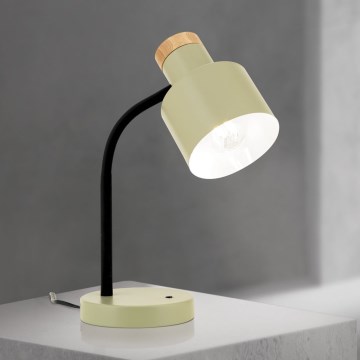 Stolná lampa GILI 1×E27/40W/230V zelená