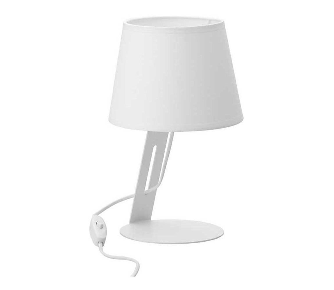  Stolná lampa GRACIA 1xE27/60W/230V biela 