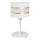 Stolná lampa HELEN 1xE27/15W/230V biela/zlatá