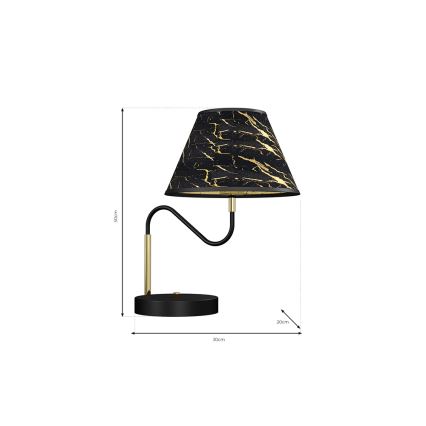 Stolná lampa HERMES 1xE27/60W/230V