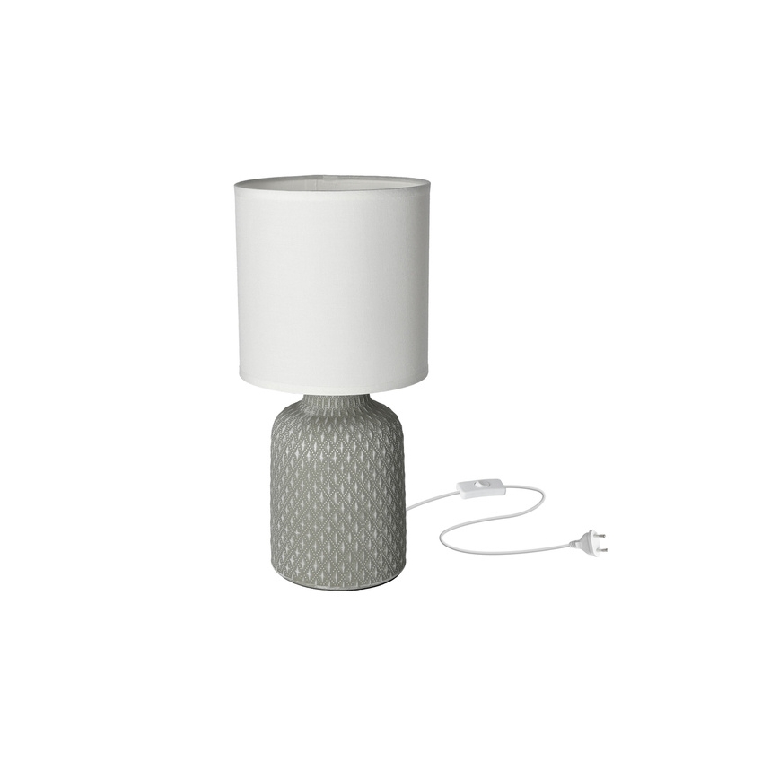 Stolná lampa INER 1xE14/40W/230V šedá