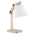 Stolná lampa JOGA 1xE27/15W/230V buk