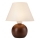 Stolná lampa JUTA 1xE27/60W/230V buk