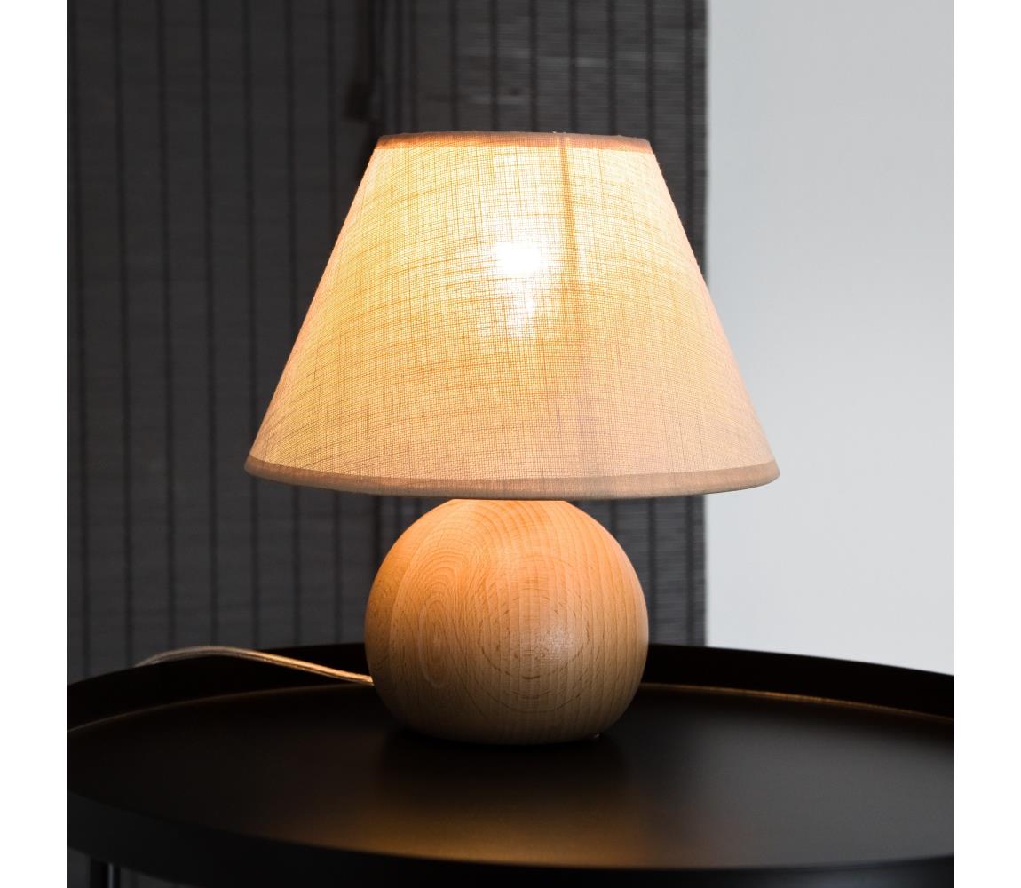 Stolná lampa JUTA 1xE27/60W/230V - FSC certifikované