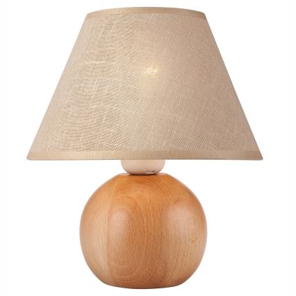 Stolná lampa JUTA 1xE27/60W/230V buk