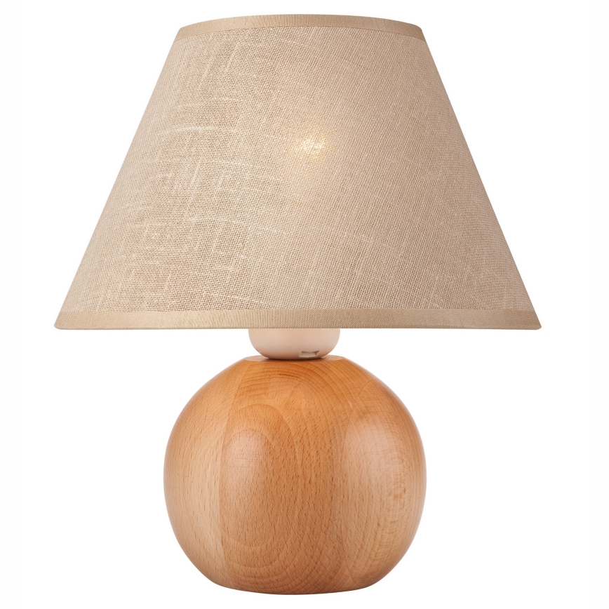 Stolná lampa JUTA 1xE27/60W/230V buk