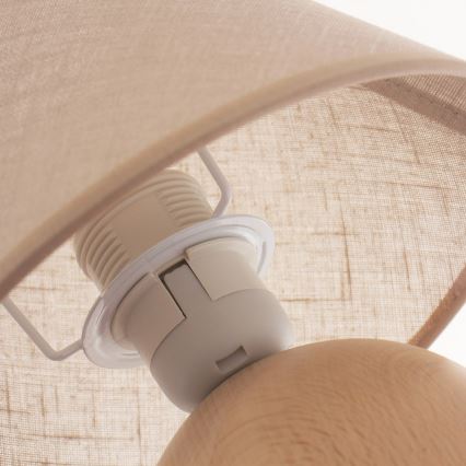 Stolná lampa JUTA 1xE27/60W/230V buk