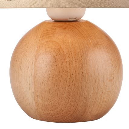 Stolná lampa JUTA 1xE27/60W/230V buk