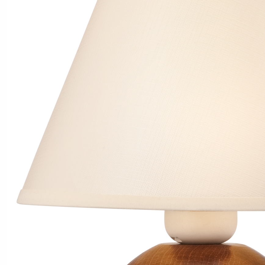 Stolná lampa JUTA 1xE27/60W/230V buk